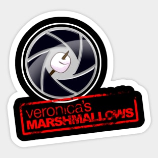 Veronica's Marshmallows Logo Sticker